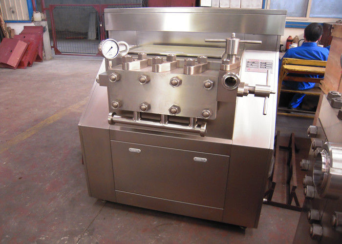 Barre manuelle du homogénisateur 250L/H 450 de laiterie d'étape de type deux, machine d'homogénéisation