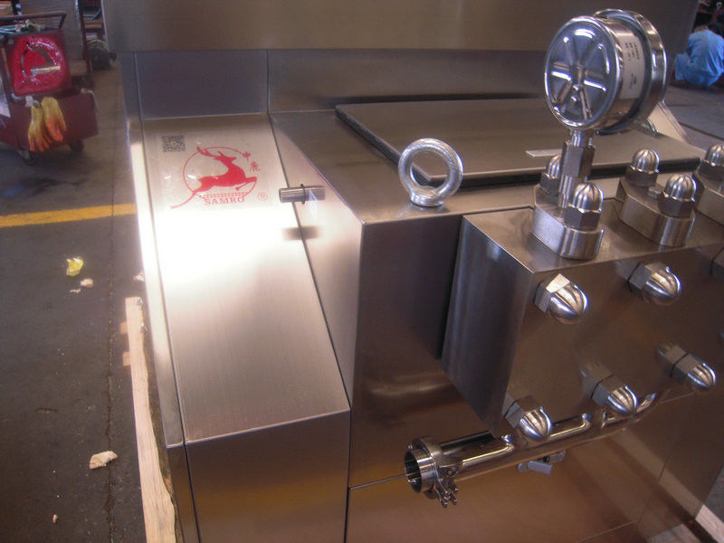 Machine de homogénisateur de lait de la boisson 1500L/H de laiterie de contrôle pneumatique