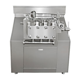 Double homogénisateur 3000l de jus d'étape/pression d'opération manuelle écoulement de H